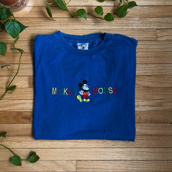Disney Other - VINTAGE Disney Embroidered Tee